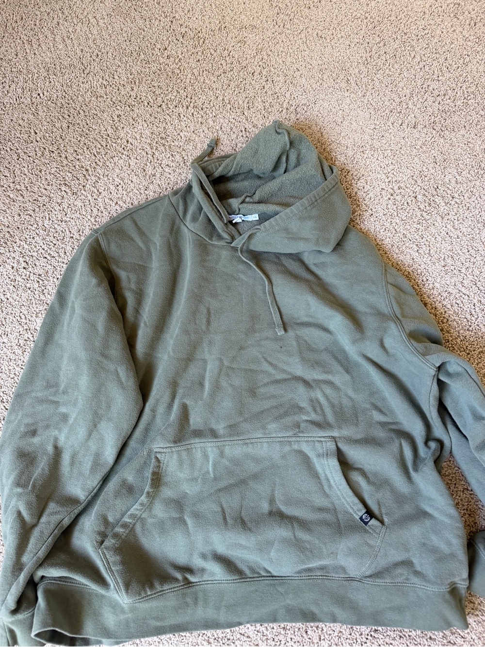 Threads 4 Thought Olive Green Men's Hoodie Sweatshirt